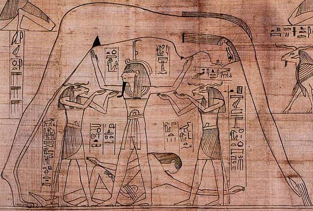 Cosmologie religion de l'égypte antique