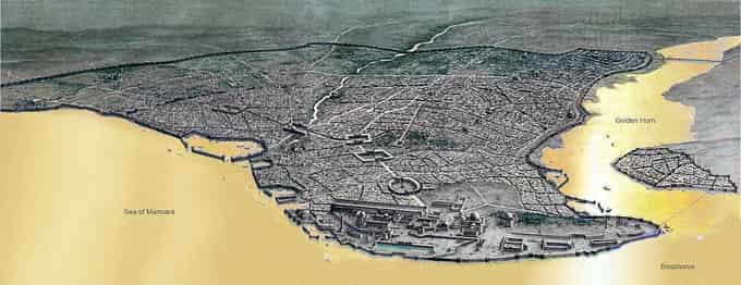 Constantinople à l'époque byzantine