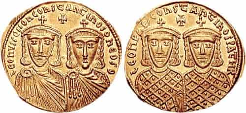 Numismatique empire byzantin
