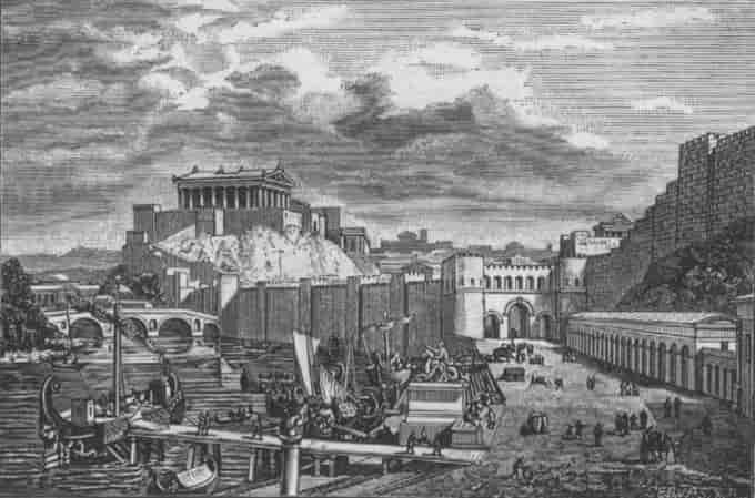 Temple de Jupiter dans la Rome antique